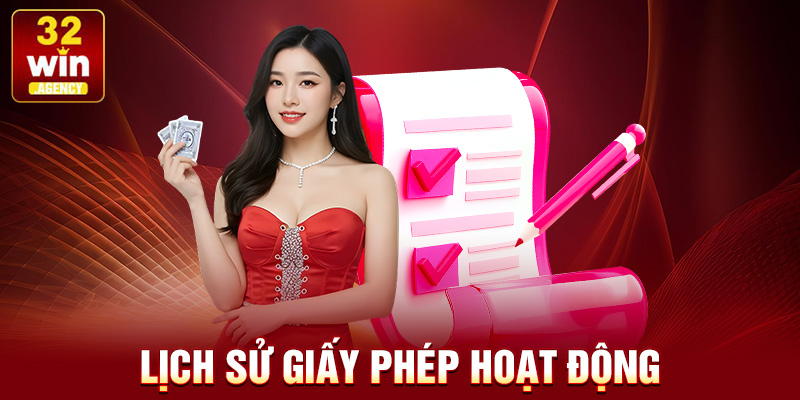 lịch sử giấy phép hoạt động